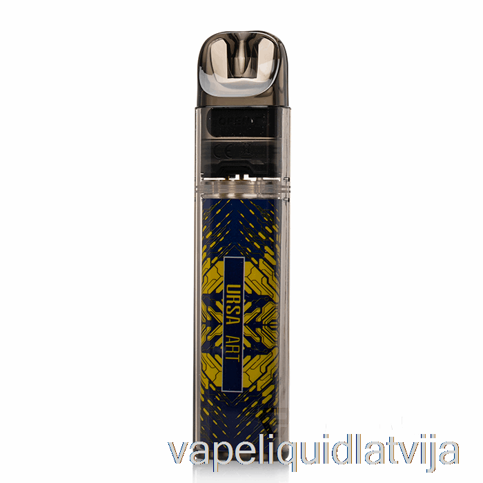 Pazaudēts Vape Ursa Nano Art 18w Pod Komplekts Zils Stella X Kaleido Art Vape šķidrums